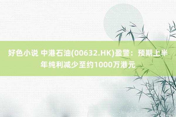 好色小说 中港石油(00632.HK)盈警：预期上半年纯利减